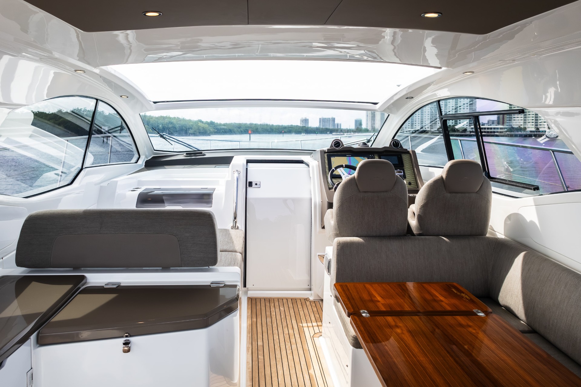 Spacious Open Cockpit