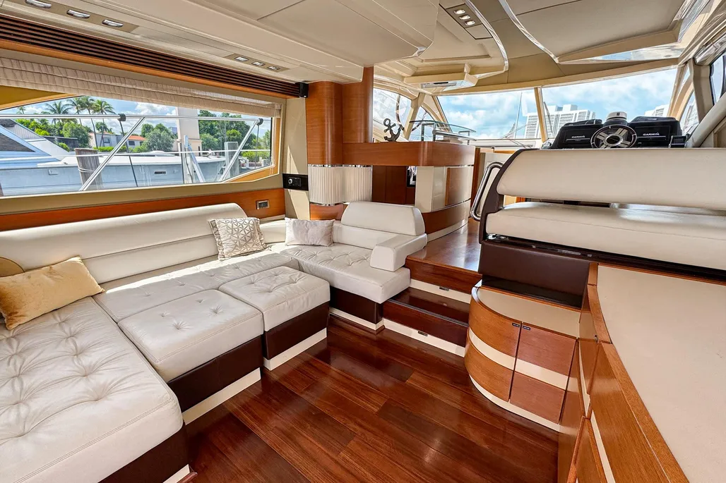 Spacious Salon with Panoramic Windows