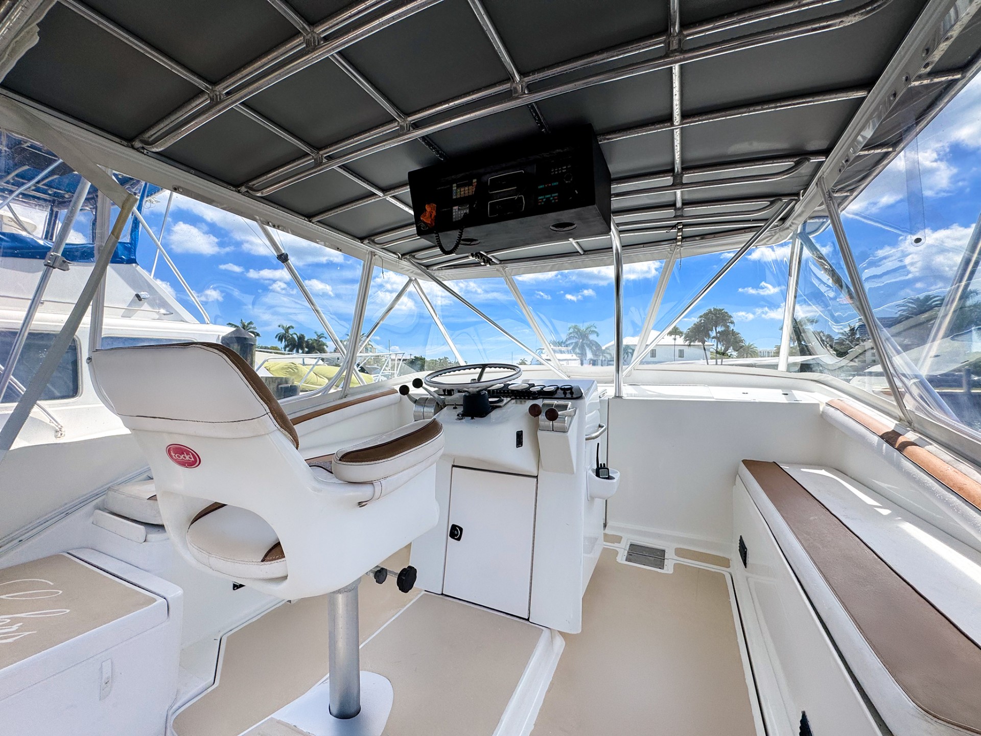 Spacious Fishing Cockpit